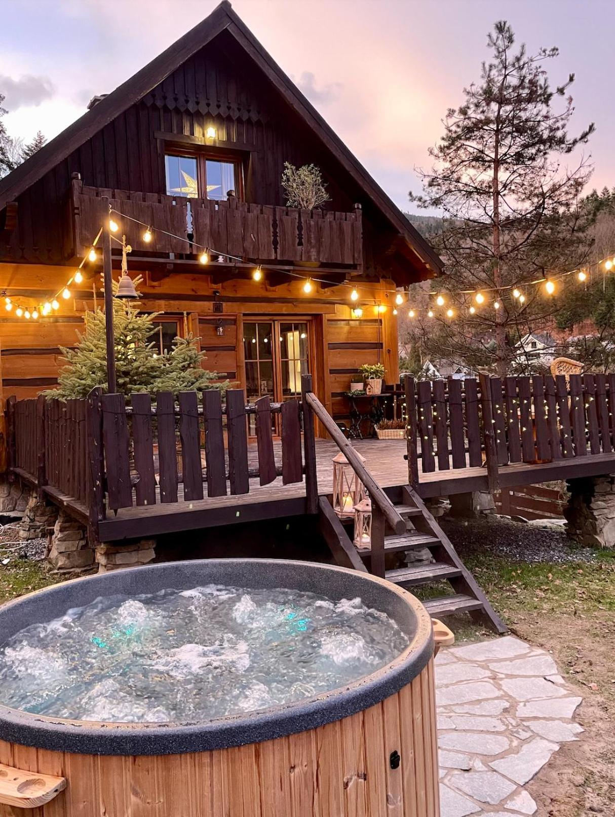 Domek Na Cuplu - Opcjonalnie Balia Jacuzzi Szczyrk Buitenkant foto